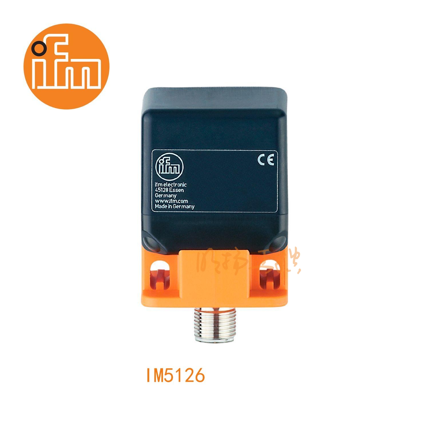 IFM易福门接近开关IM5126；尺寸：40 x 40 x 54 mm；感应距离：40 mm 非齐平安装；输出功能：NC+NO;输出:DC PNP；接口：M12 接插件；所有金属的感应距离恒定 ；
