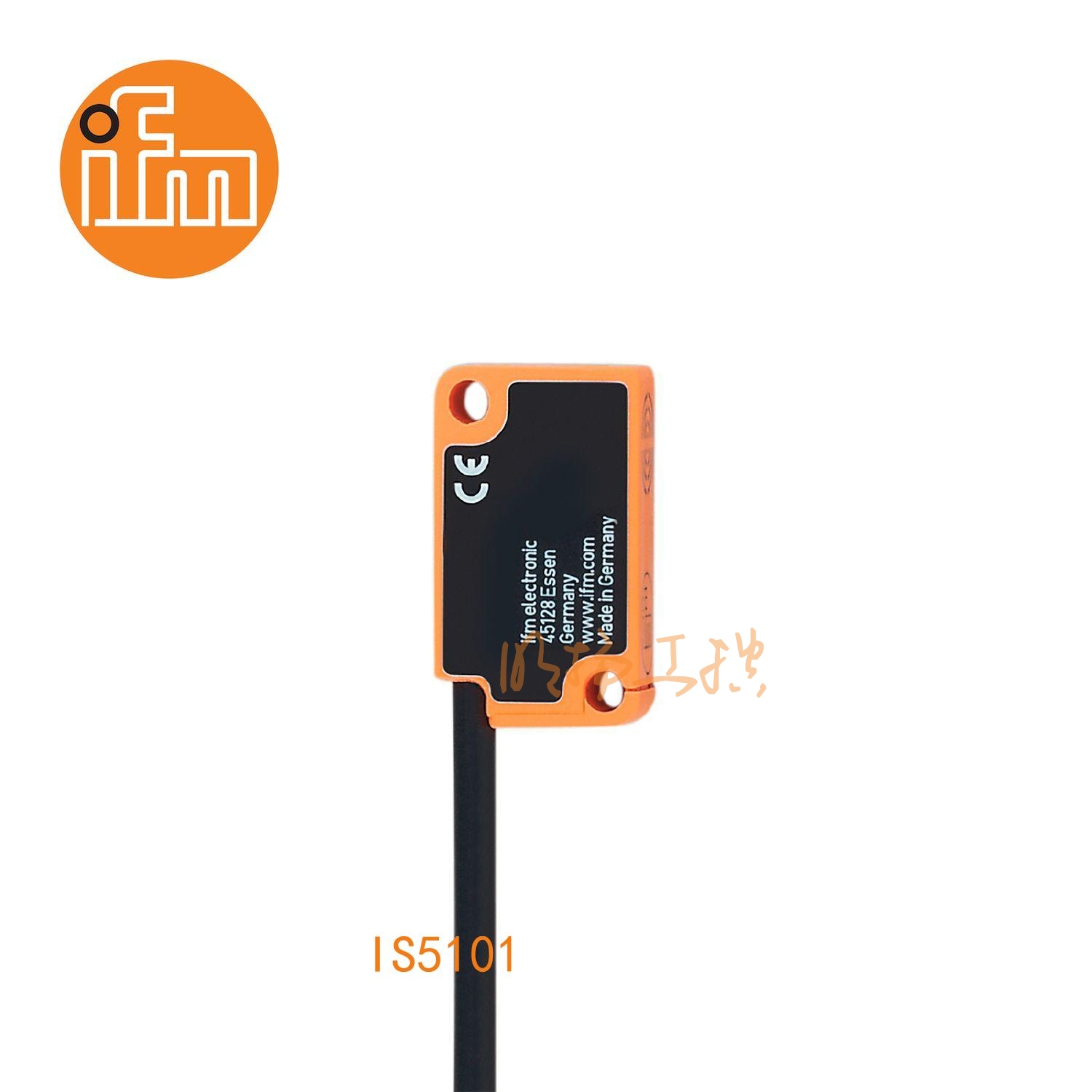 IFM易福门接近开关IS5101；感应距离：2 mm 齐平安装；开关频率：800 Hz；输出功能：常开；输出：DC PNP；尺寸：28 x 10 x 16 mm;长检测范围的接近开关 ；