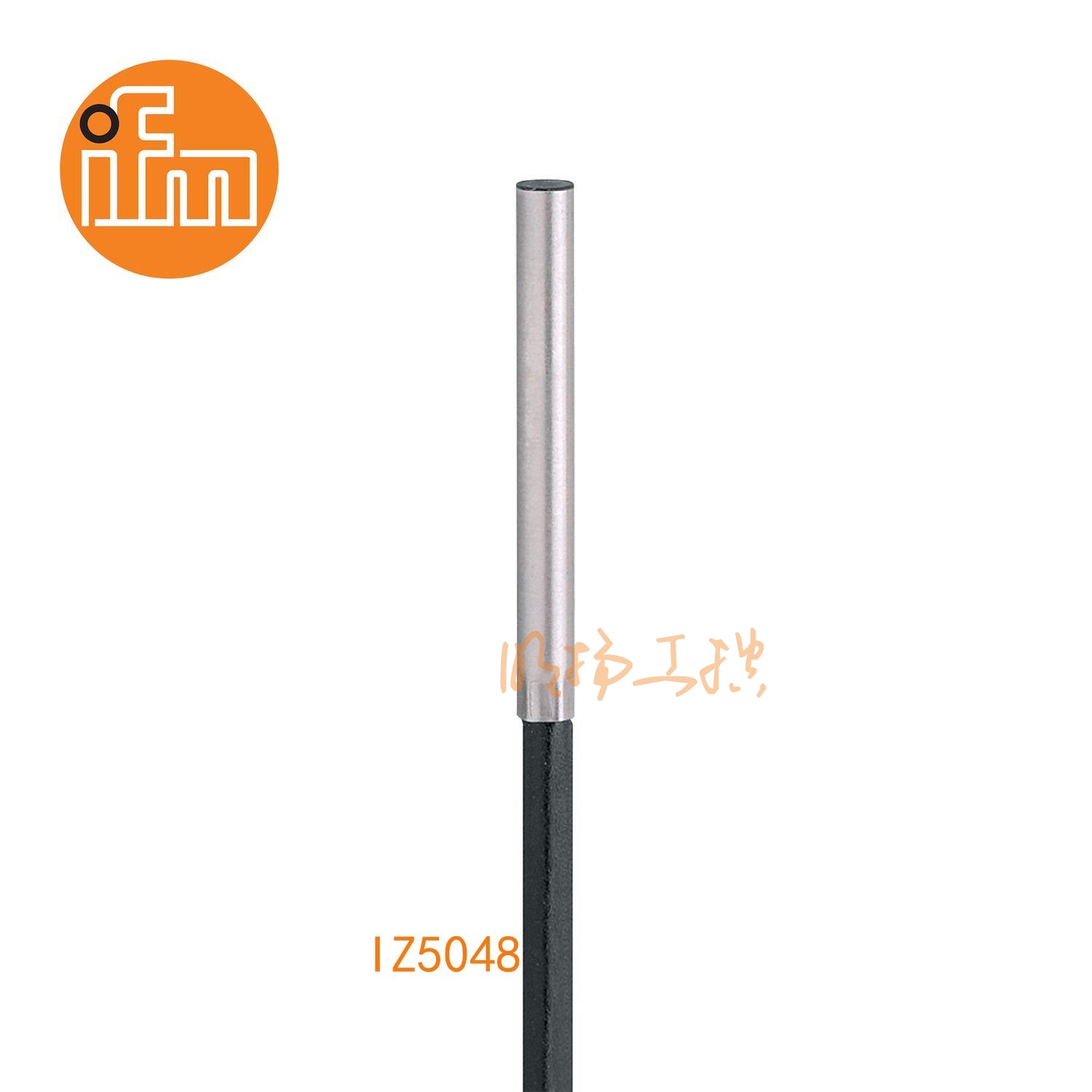 IFM易福门接近开关IZ5048；感应距离：1 mm 非齐平安装；开关频率：5000 Hz；输出功能：常开；输出：DC PNP；尺寸：Ø 3 / L = 27 mm;长检测范围的接近开关 ；