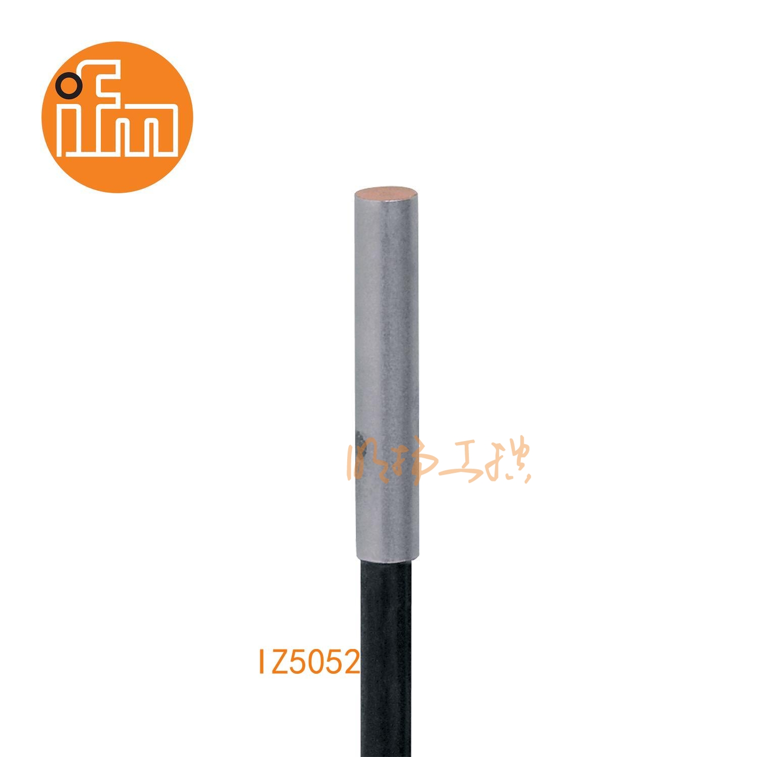 IFM易福门接近开关IZ5052；感应距离：1.2 mm 齐平安装；开关频率：2000 Hz；输出功能：常开；输出：DC PNP；尺寸：Ø 4 / L = 23 mm;长检测范围的接近开关 ；