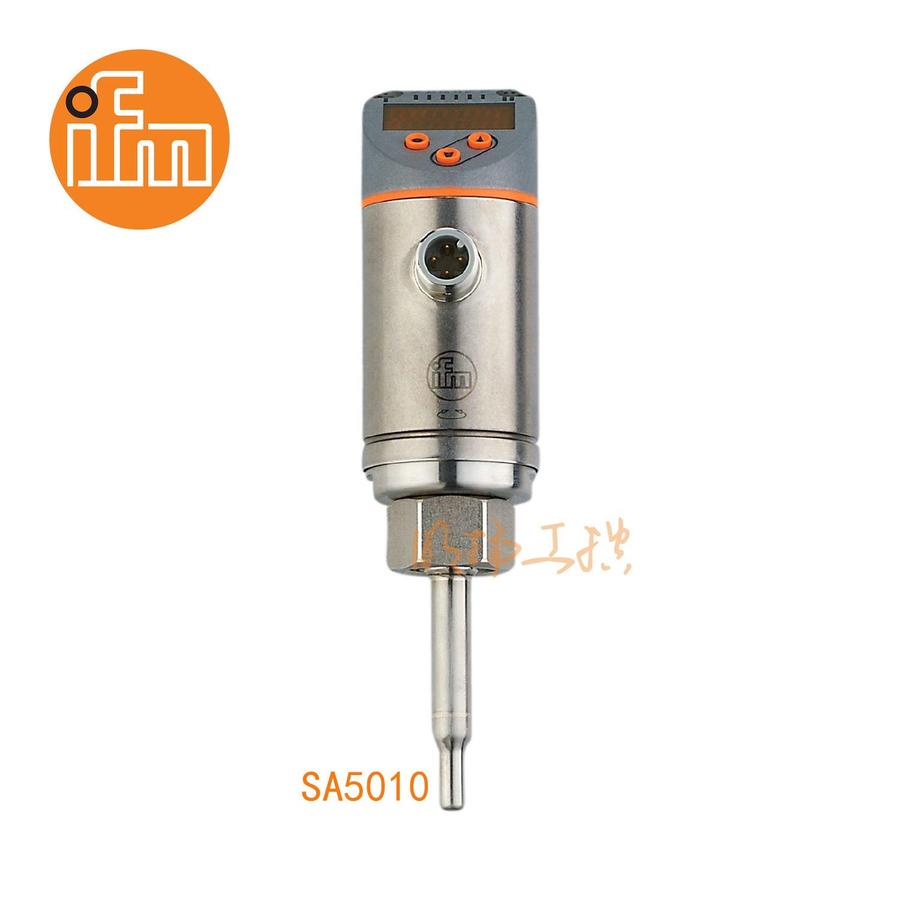 易福门流量传感器 SA5010；100 bar； PNP/NPN；M18 x 1,5 内螺纹；输出功能：常开/常闭; (可设定参数); 模拟