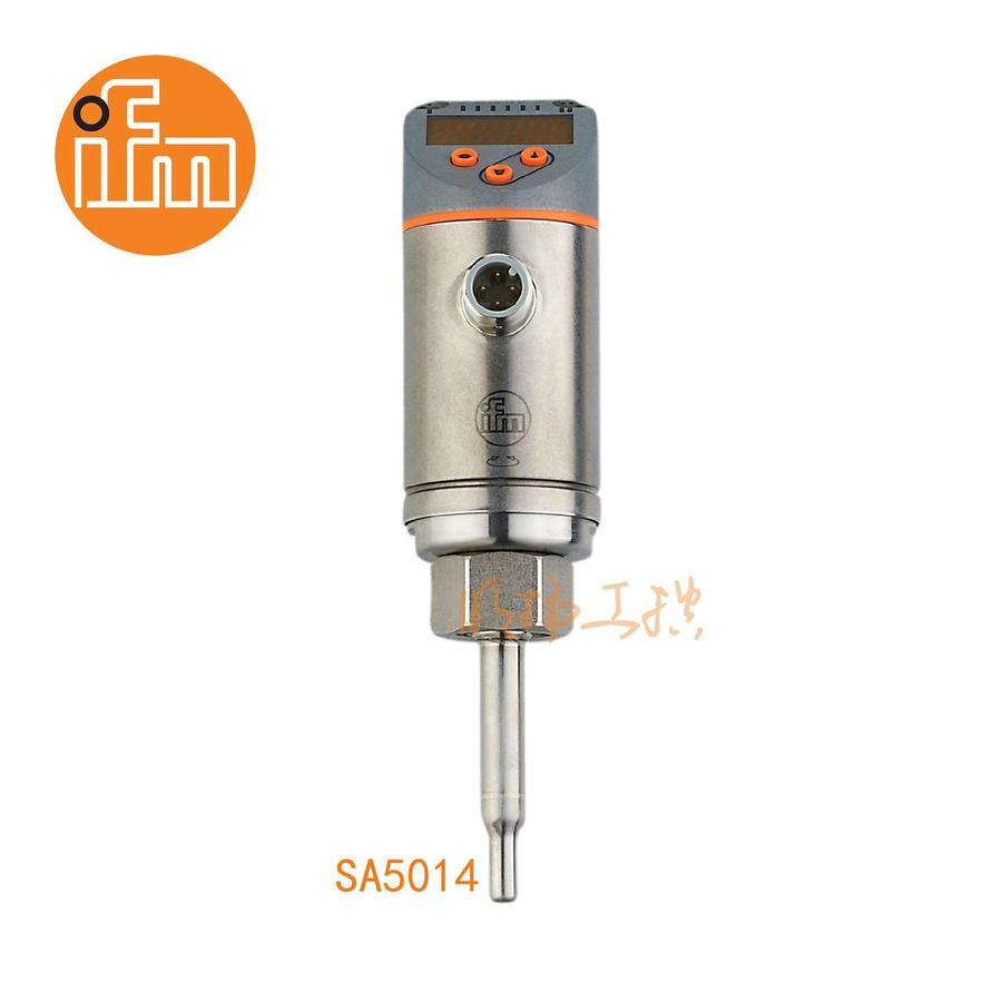 易福门流量传感器 SA5014；100 bar；不锈钢(1.4404 / 316L); 密封圈: FKM；M18 x 1,5 内螺纹；输出功能：模拟
