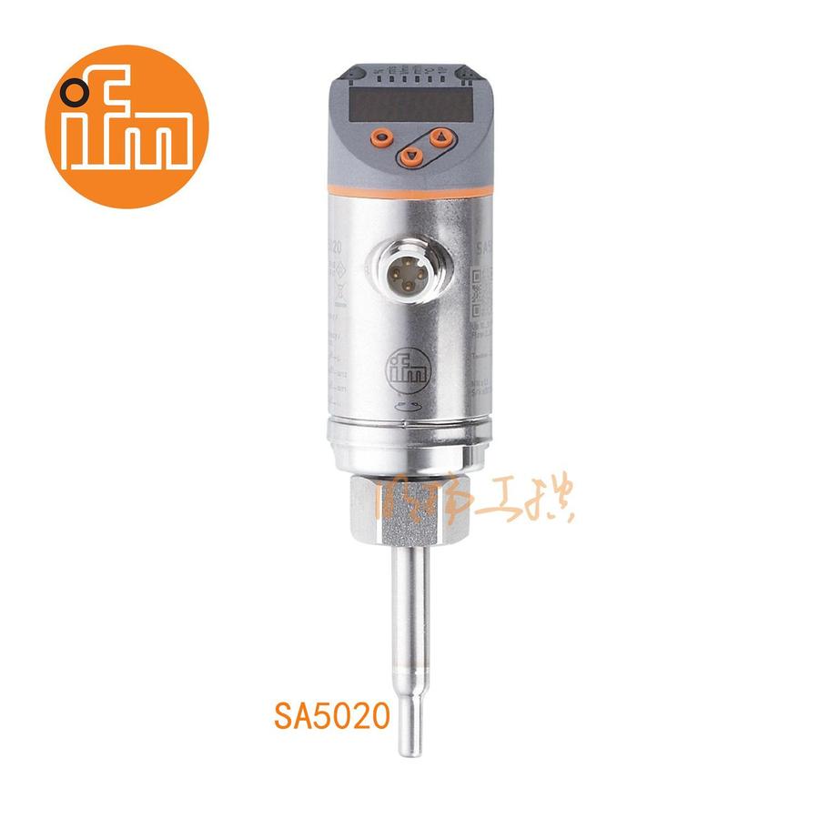 易福门流量传感器 SA5020；100 bar； PNP/NPN；M18 x 1,5 内螺纹；输出功能：常开/常闭; (可设定参数); 模拟