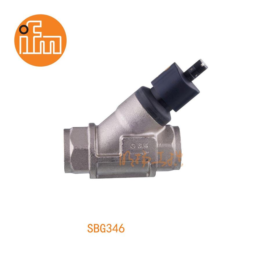 易福门流量传感器 SBG346；25 bar； PNP；G 3/4 内螺纹；常开