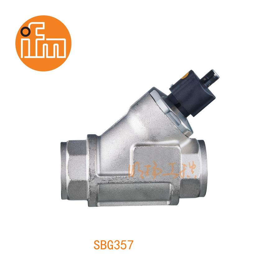 易福门流量传感器 SBG357；25 bar； PNP；G 1 1/4 内螺纹；常开