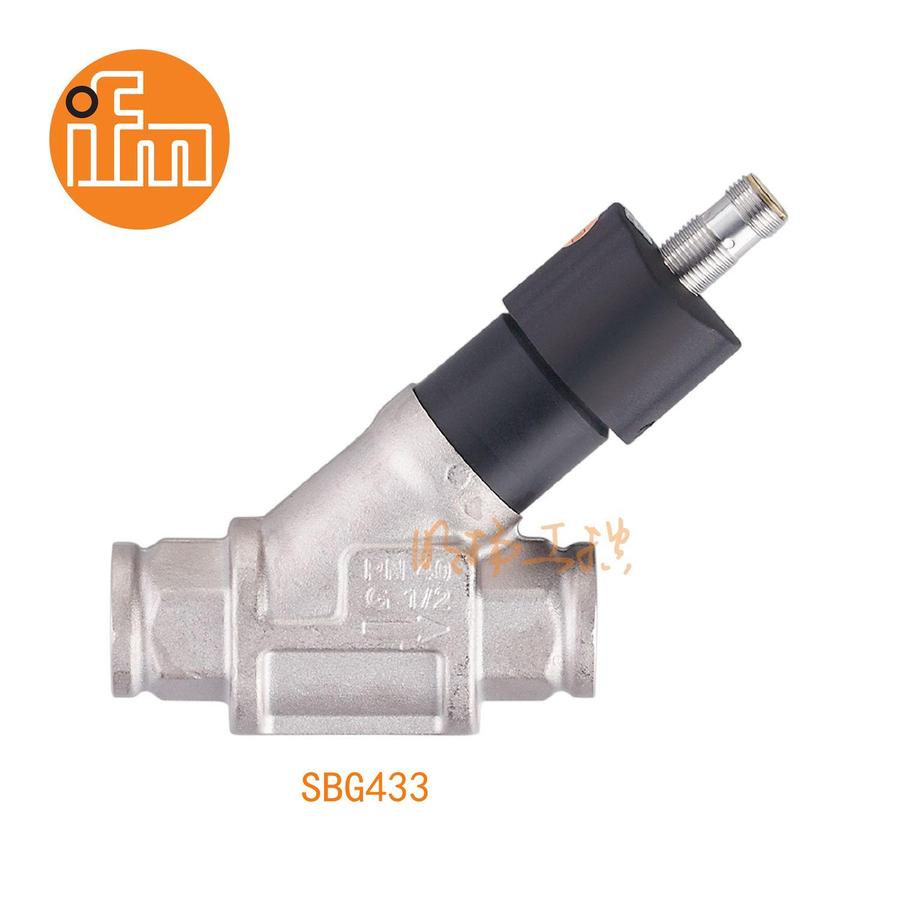 易福门流量传感器 SBG433；40 bar；；G 1/2 内螺纹 DN15；模拟