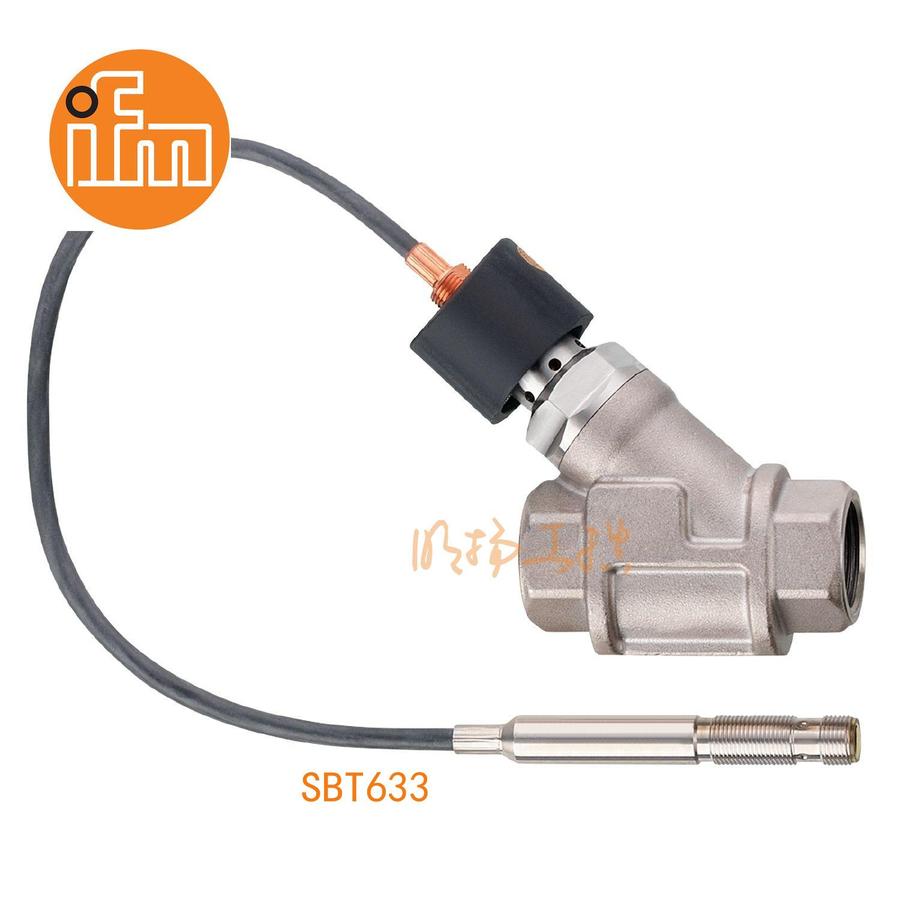 易福门流量传感器 SBT633；30 bar；磁铁: 金属合金 镀镍的; 两组分粘合剂；G 3/4 内螺纹；输出功能：模拟