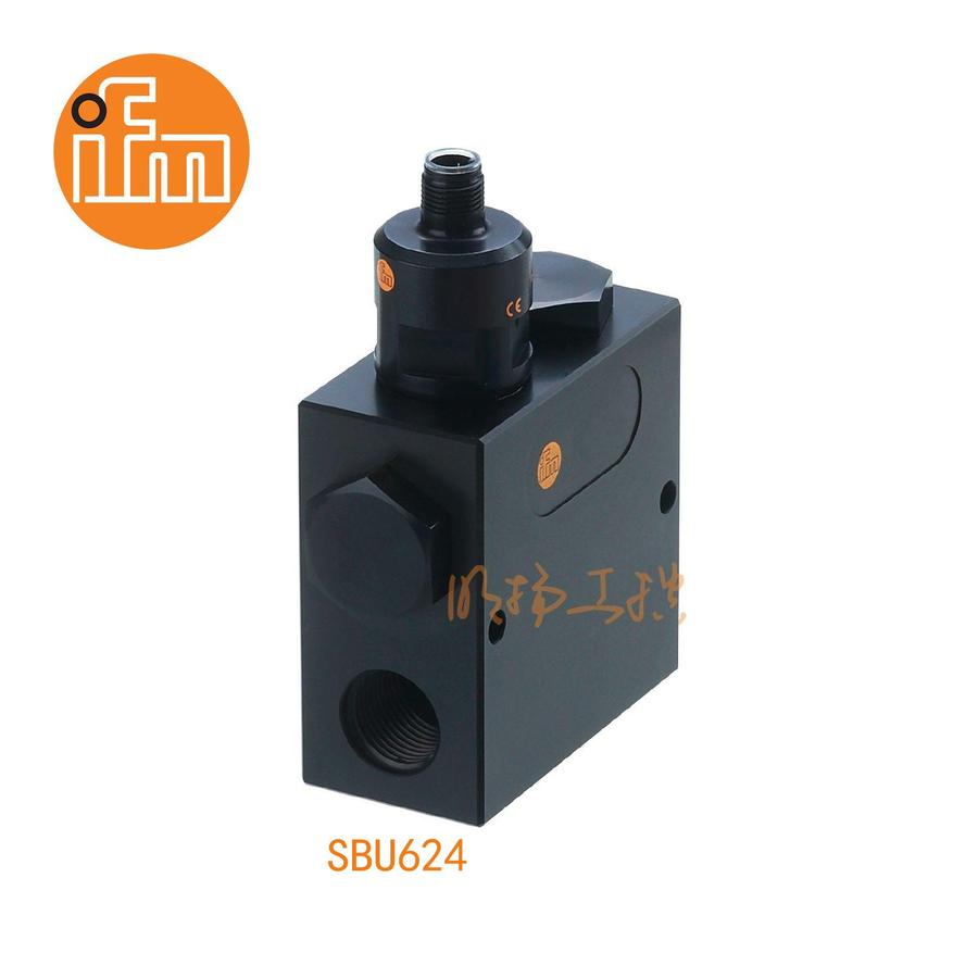 易福门流量传感器 SBU624；200 bar；；G 1/2 内螺纹；模拟
