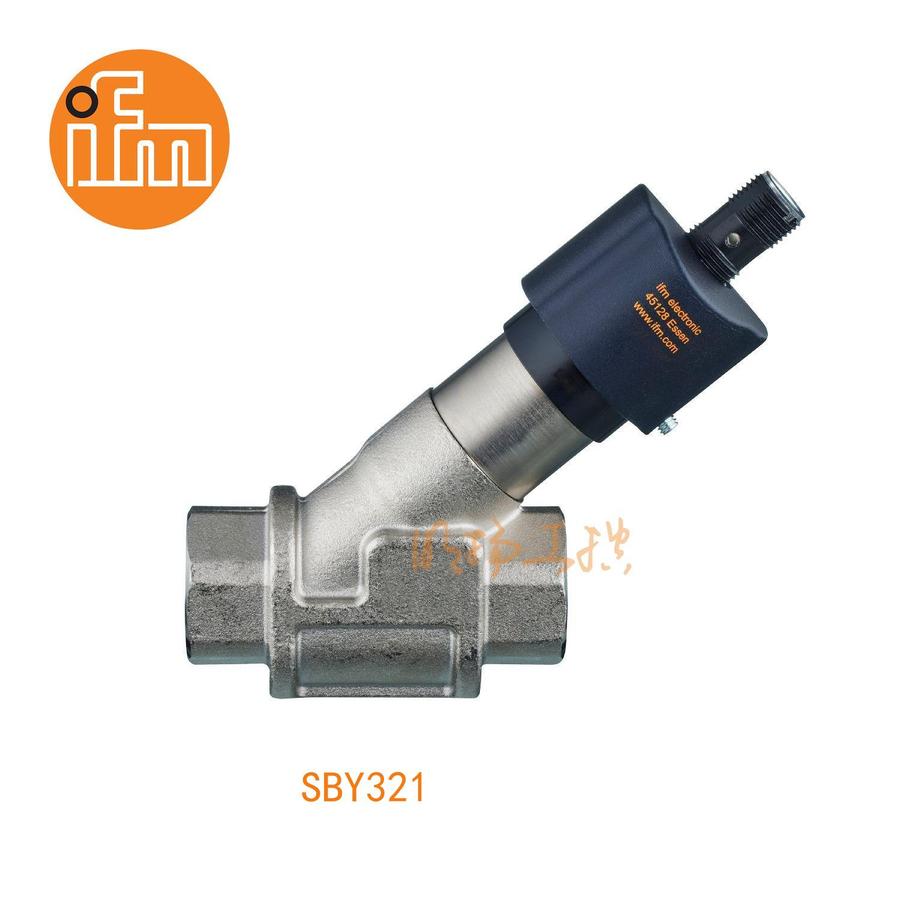 易福门流量传感器 SBY321；80 bar； PNP；Rp 1/2 内螺纹；常开