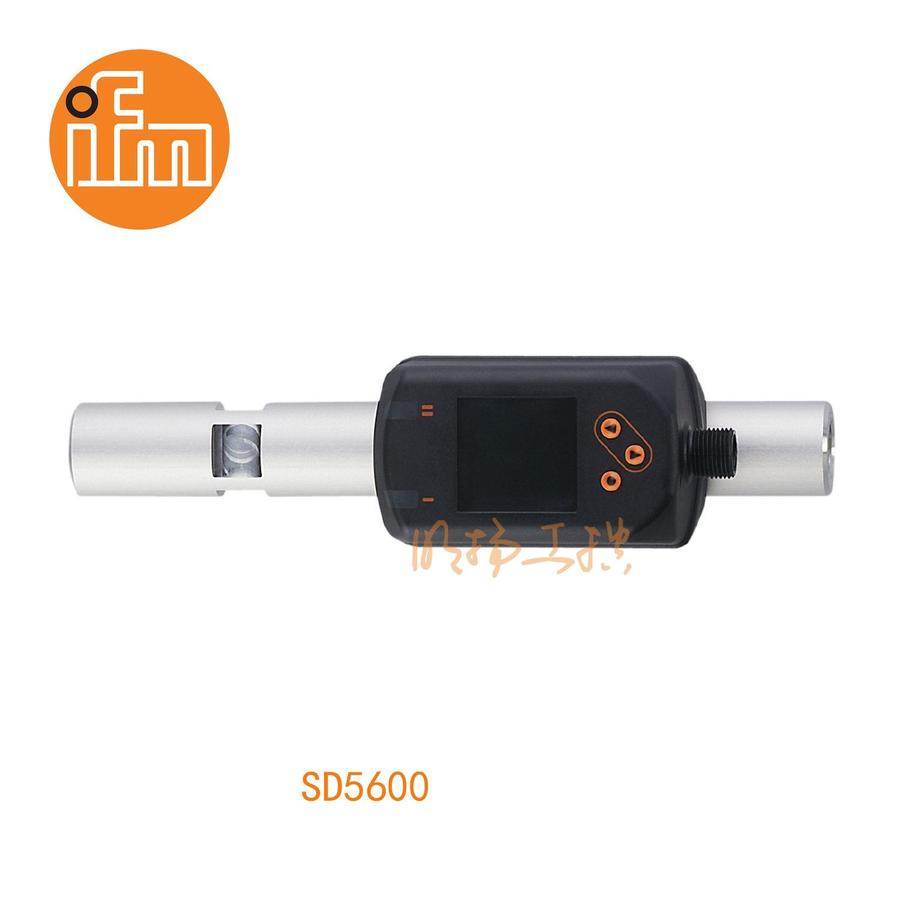 易福门流量传感器 SD5600；16 bar；EN AW-6082（铝）;  PNP/NPN；G 1/4 内螺纹 DN8；输出功能：常开/常闭; (可设定参数); 模拟