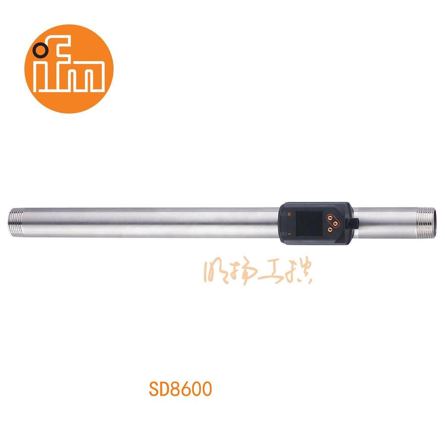 易福门流量传感器 SD8600；16 bar；PNP/NPN；R 1 外螺纹 DN25；输出功能：常开/常闭; (可设定参数); 模拟