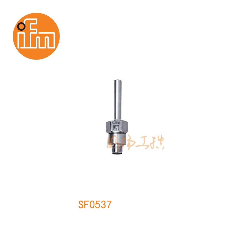 易福门流量传感器 SF0537；30 bar；不锈钢(1.4404 / 316L); O形环: FKM 80 Shore A；M18 x 1,5 内螺纹