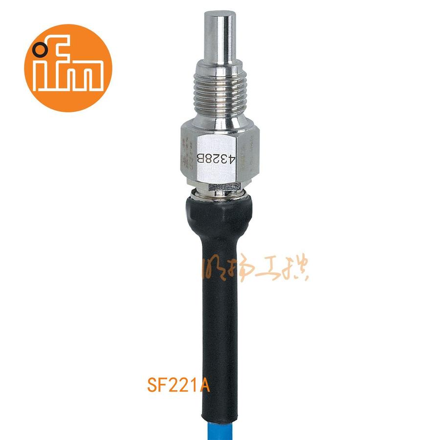 易福门流量传感器 SF221A；30 bar；不锈钢(1.4404 / 316L)；G 1/4 外螺纹