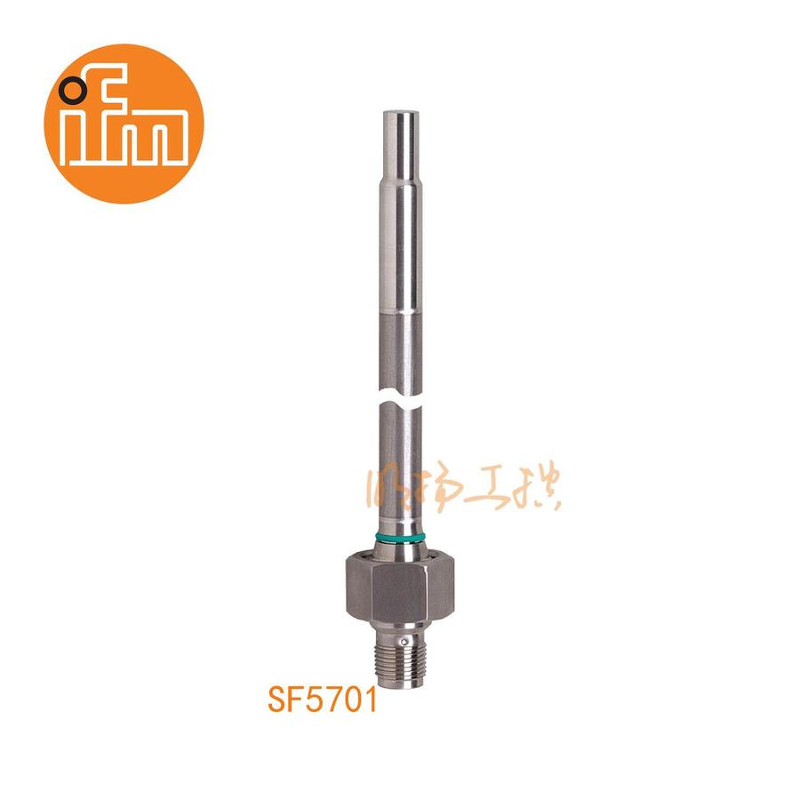 易福门流量传感器 SF5701；100 bar；钛(3.7035); O形环: FKM 80 Shore A；M18 x 1,5 内螺纹
