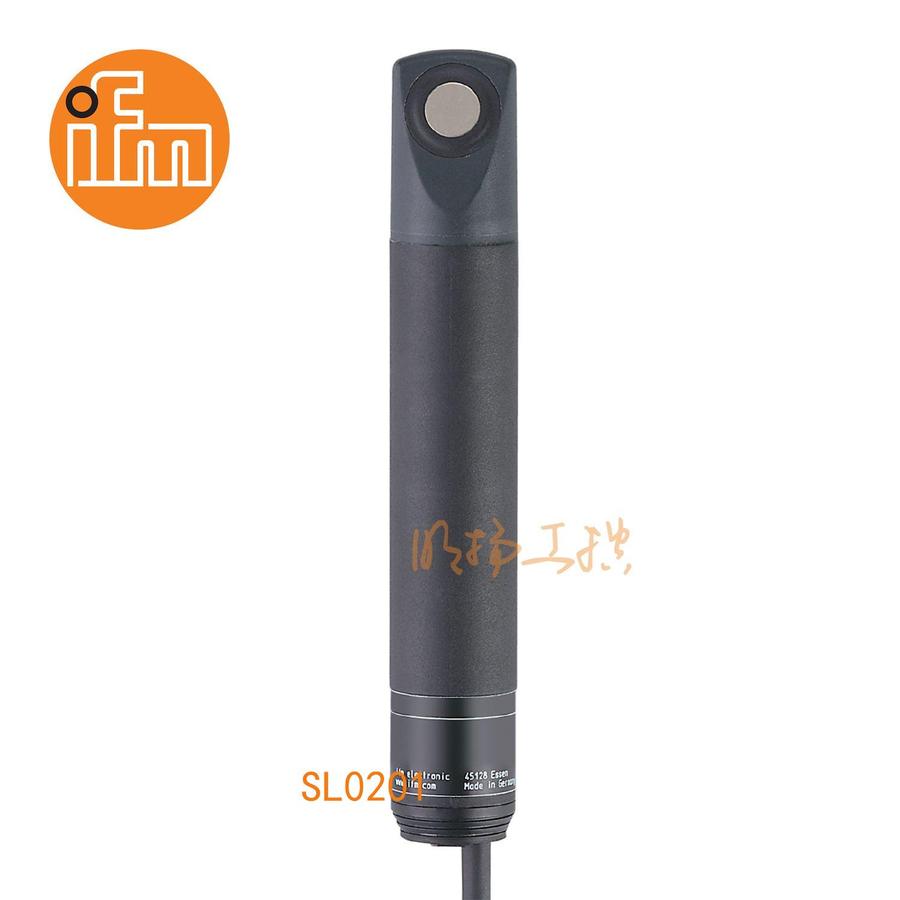易福门流量传感器 SL0201；1 bar；PBT; 钛；夹子适配器 Ø 23 mm