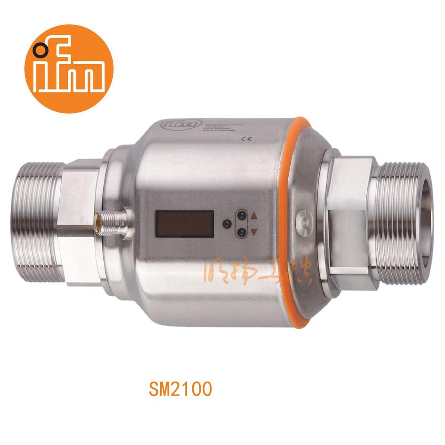 易福门流量传感器 SM2100；16 bar； PNP/NPN；G 2 外螺纹 DN50；输出功能：常开/常闭; (可设定参数); 模拟