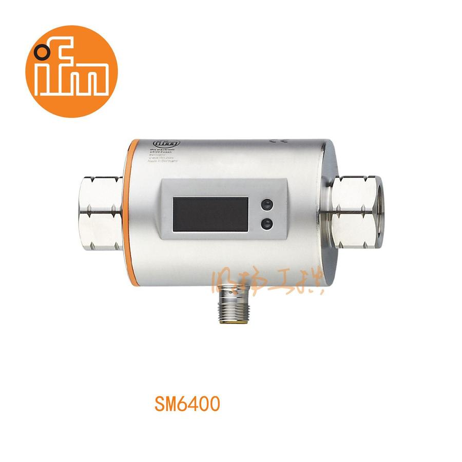 易福门流量传感器 SM6400；16 bar； PNP/NPN；Rc 1/2 内螺纹 DN15；输出功能：常开/常闭; (可设定参数); 模拟