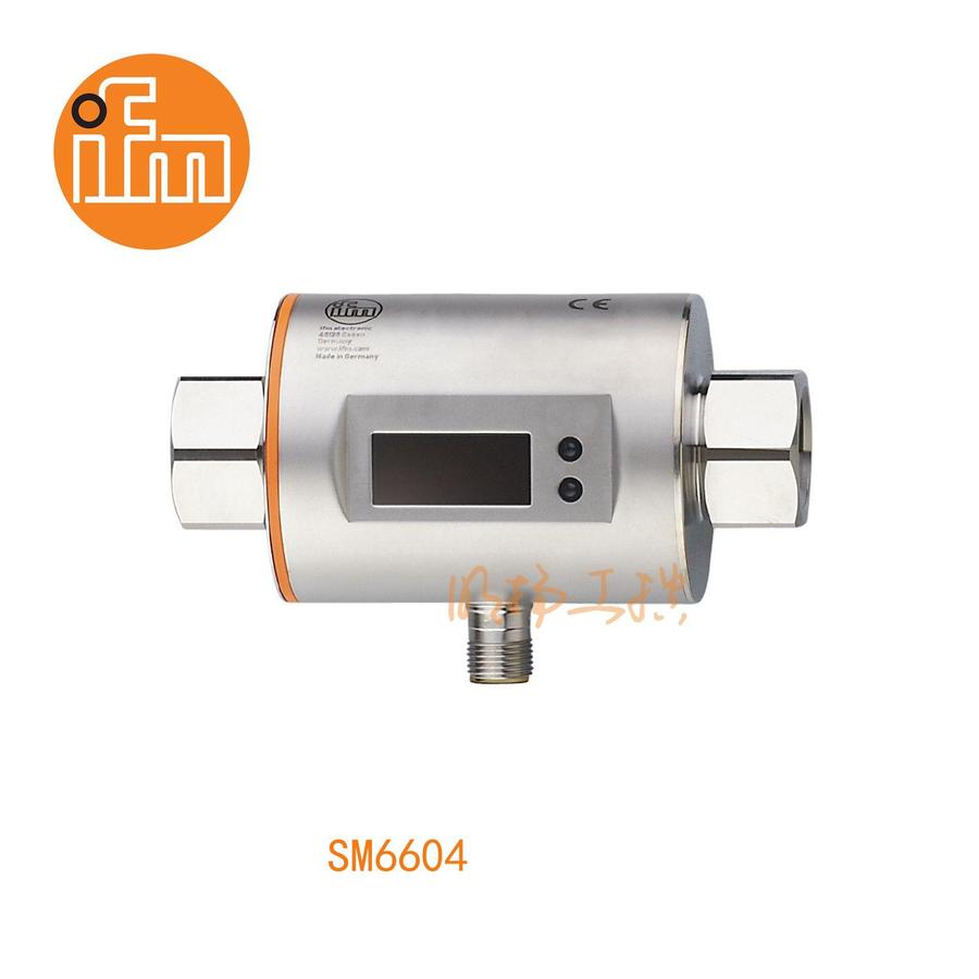易福门流量传感器 SM6604；16 bar；不锈钢(1.4404 / 316L); PEEK; FKM；1/2
