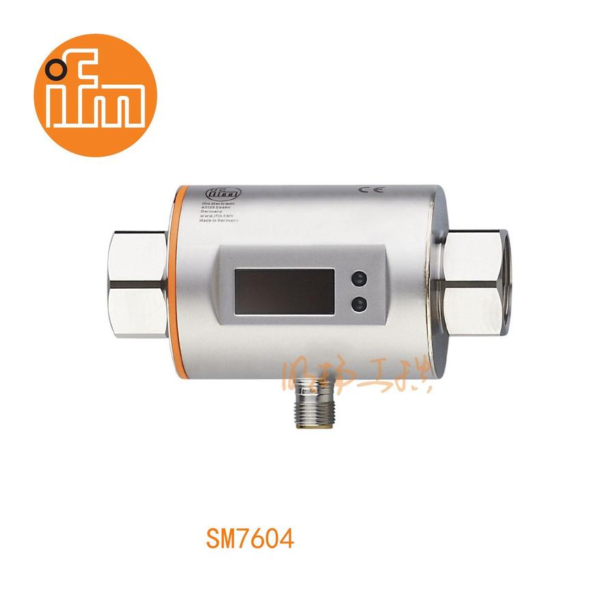 易福门流量传感器 SM7604；16 bar；不锈钢(1.4404 / 316L); PEEK; FKM；3/4