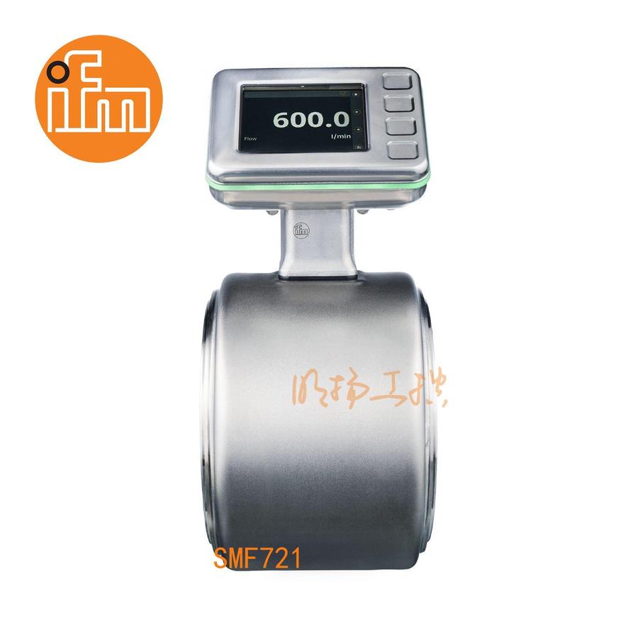 易福门流量传感器 SMF721；–；管道内衬: PFA; 电极: 不锈钢(1.4435 / 316L)；PNP/NPN；ifm特定的设备法兰
