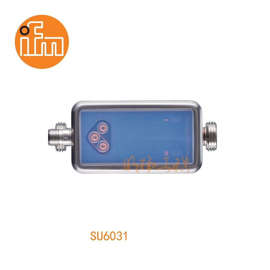 易福门流量传感器 SU6031；100 bar；管道内衬:  PNP/NPN；G 1/2 外螺纹 DN15；输出功能：常开/常闭; (可设定参数); 模拟