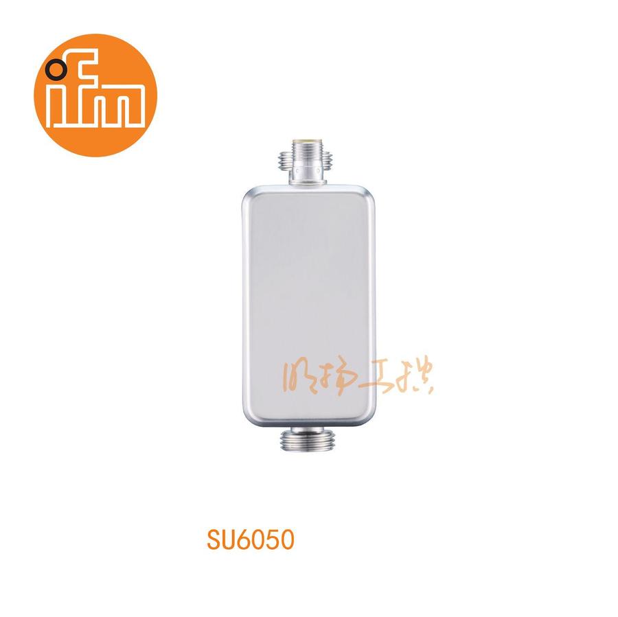 易福门流量传感器 SU6050；100 bar；管道内衬:  PNP/NPN；G 1/2 外螺纹 DN15；输出功能：常开/常闭; (可设定参数); 模拟