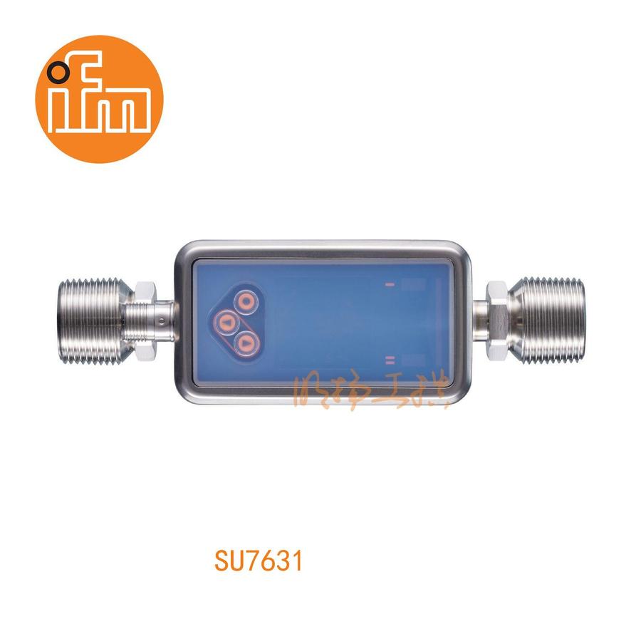 易福门流量传感器 SU7631；100 bar；管道内衬:  PNP/NPN；3/4