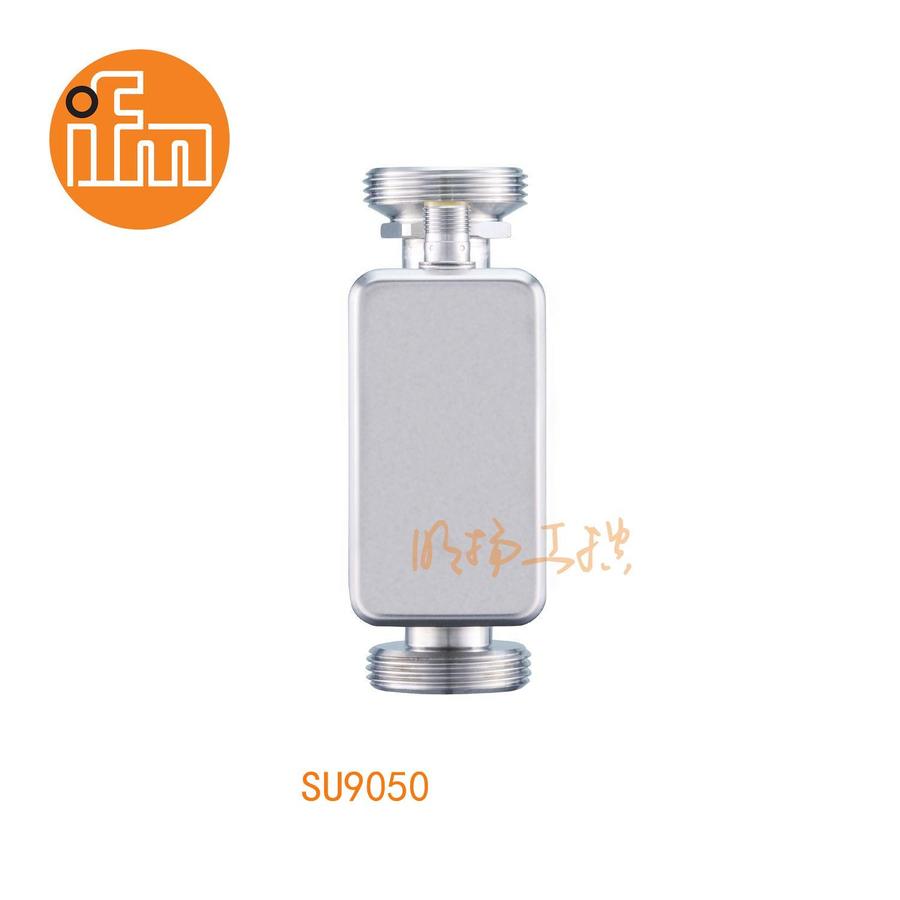 易福门流量传感器 SU9050；100 bar；管道内衬:  PNP/NPN；G 1 1/4 外螺纹 DN32；输出功能：常开/常闭; (可设定参数); 模拟