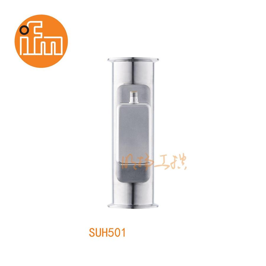 易福门流量传感器 SUH501；16 bar；管道内衬:  PNP/NPN；Clamp 2,5