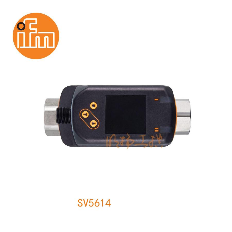 易福门流量传感器 SV5614；12 bar；不锈钢(1.4404 / 316L); ETFE; PA 6T; PPS; FKM；1/2