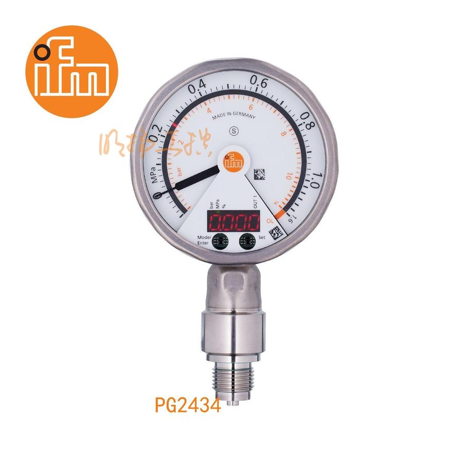 PG2434 IFM易福门工业传感器 -1-10bar G1/2螺纹