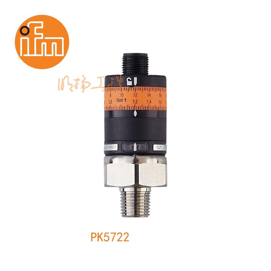 IFM PK5722 压力开关 0–100 bar R1/4 PNP