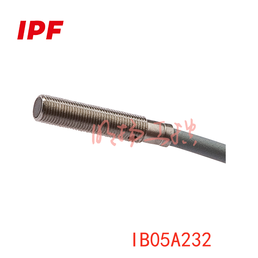 IPF IB05A232 感应式传感器 M5x0.5嵌入式 1.5mm检测