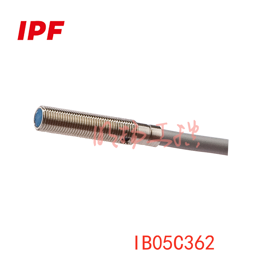 IPF IB05C362 感应式传感器 M5x0.5准齐平 2.5mm检测