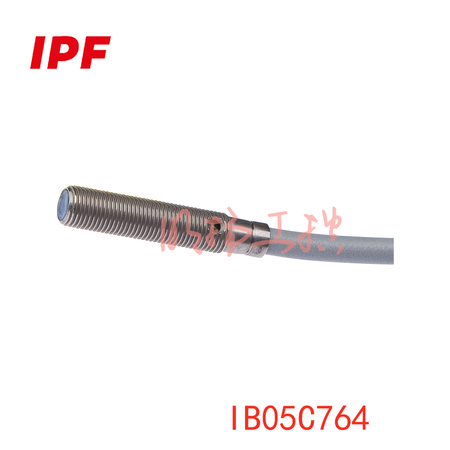 IPF IB05C764 感应式传感器 M5x0.5嵌入式 0.8mm检测