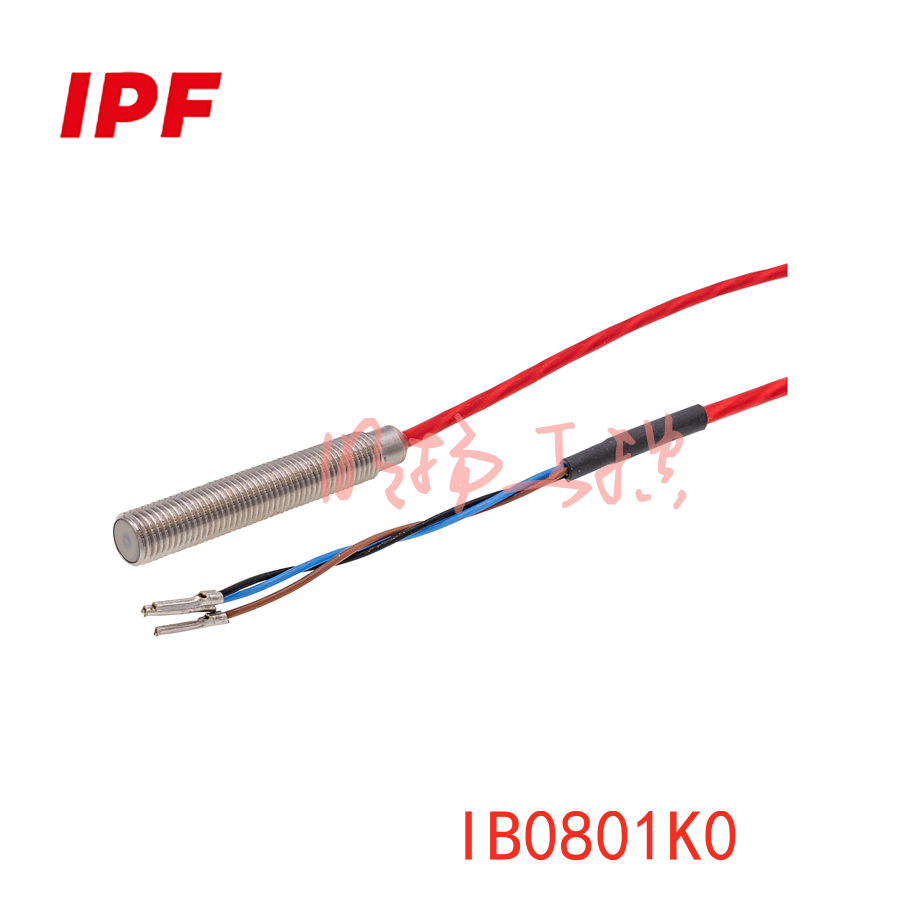 IPF IB0801K0感应式传感器 | M8非嵌 | FEP线2m V4A