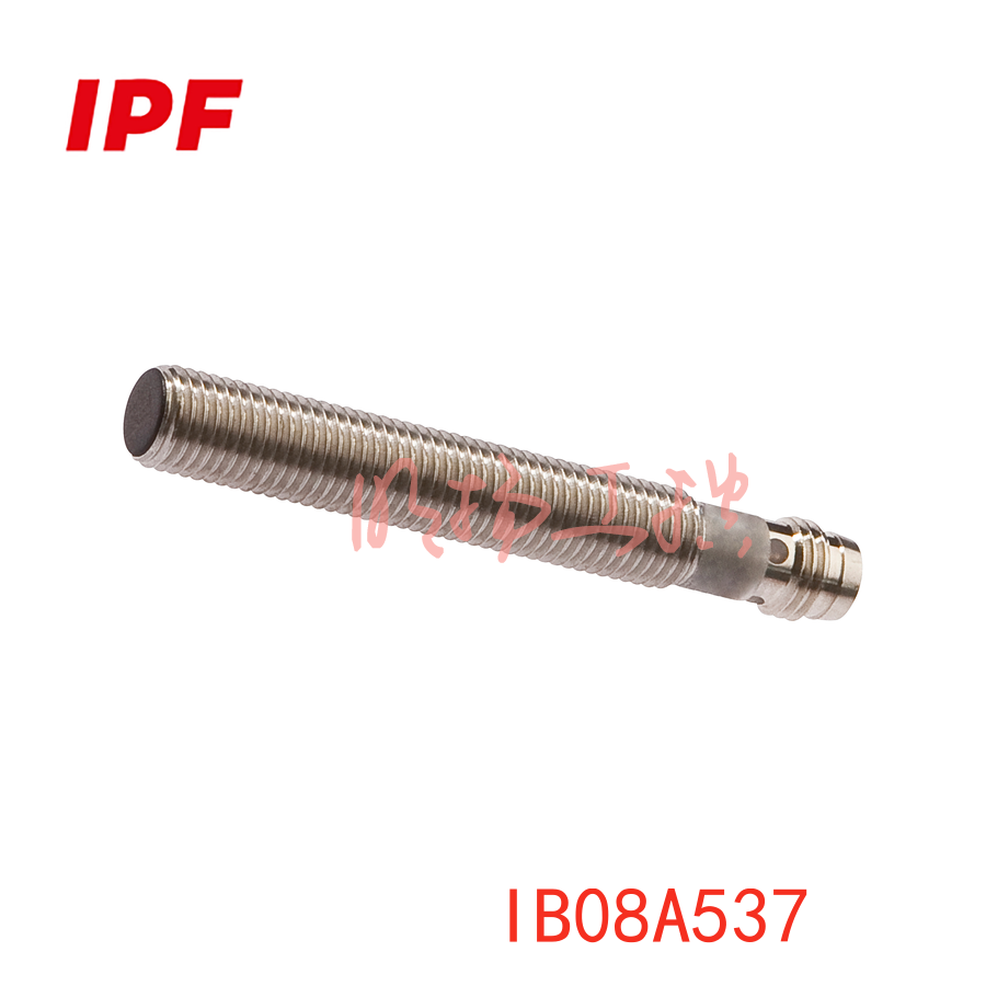 IPF IB08A537 感应式传感器 M8x1准齐平 3mm检测
