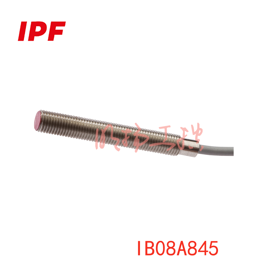 IPF IB08A845感应式传感器 | M8嵌入式 | 硅胶线IP65