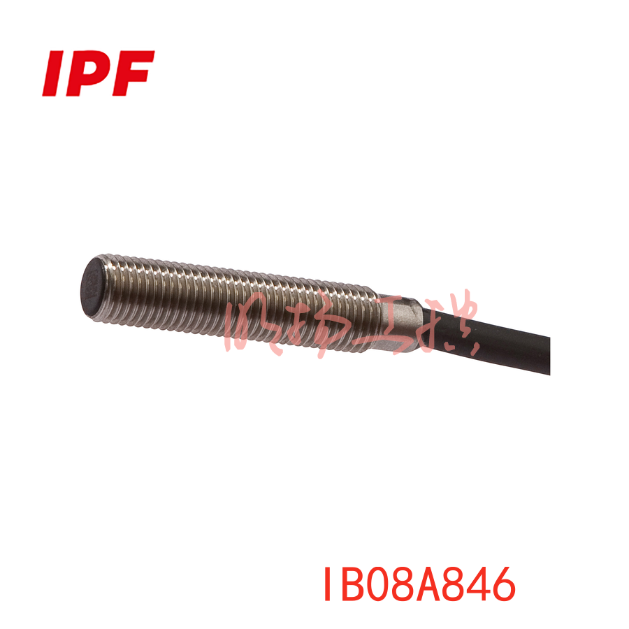 IPF IB08A846 感应式传感器 M8x1嵌入式 2mm检测