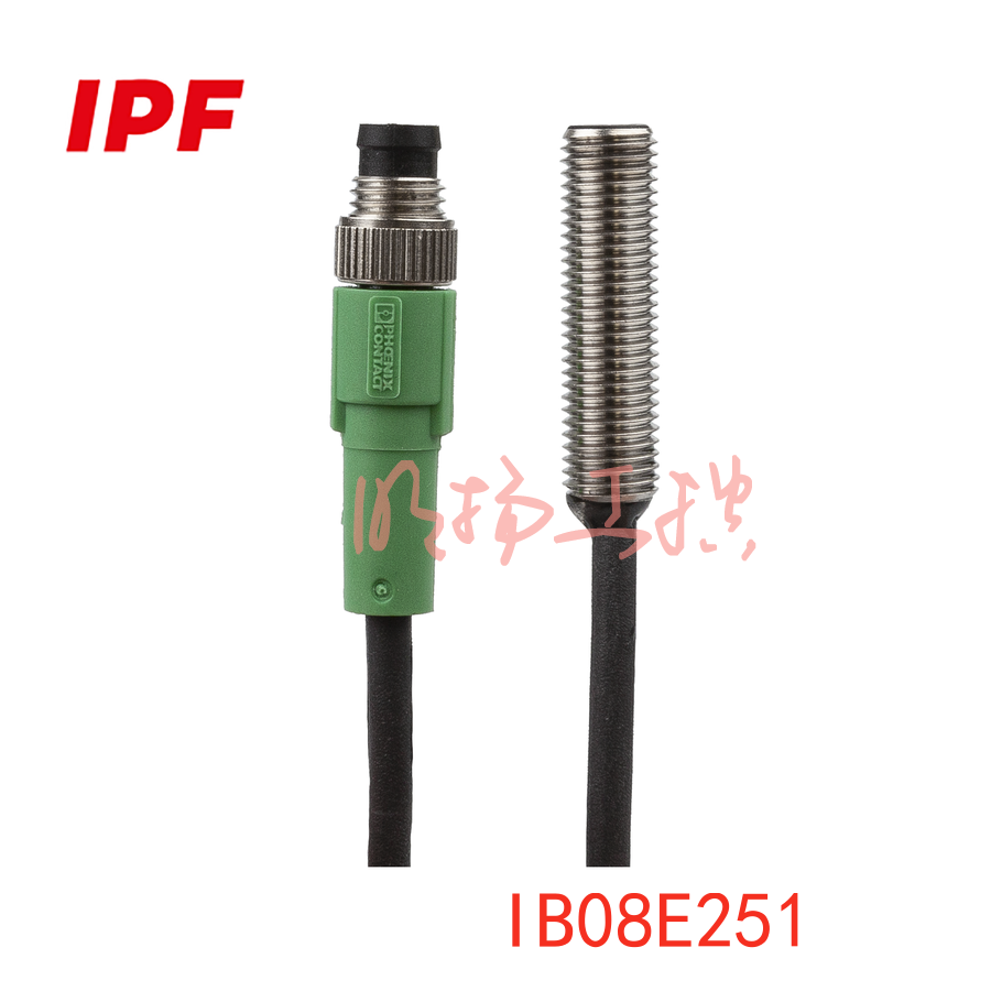 IPF IB08E251感应式传感器 | M8嵌入式 | PUR线1m