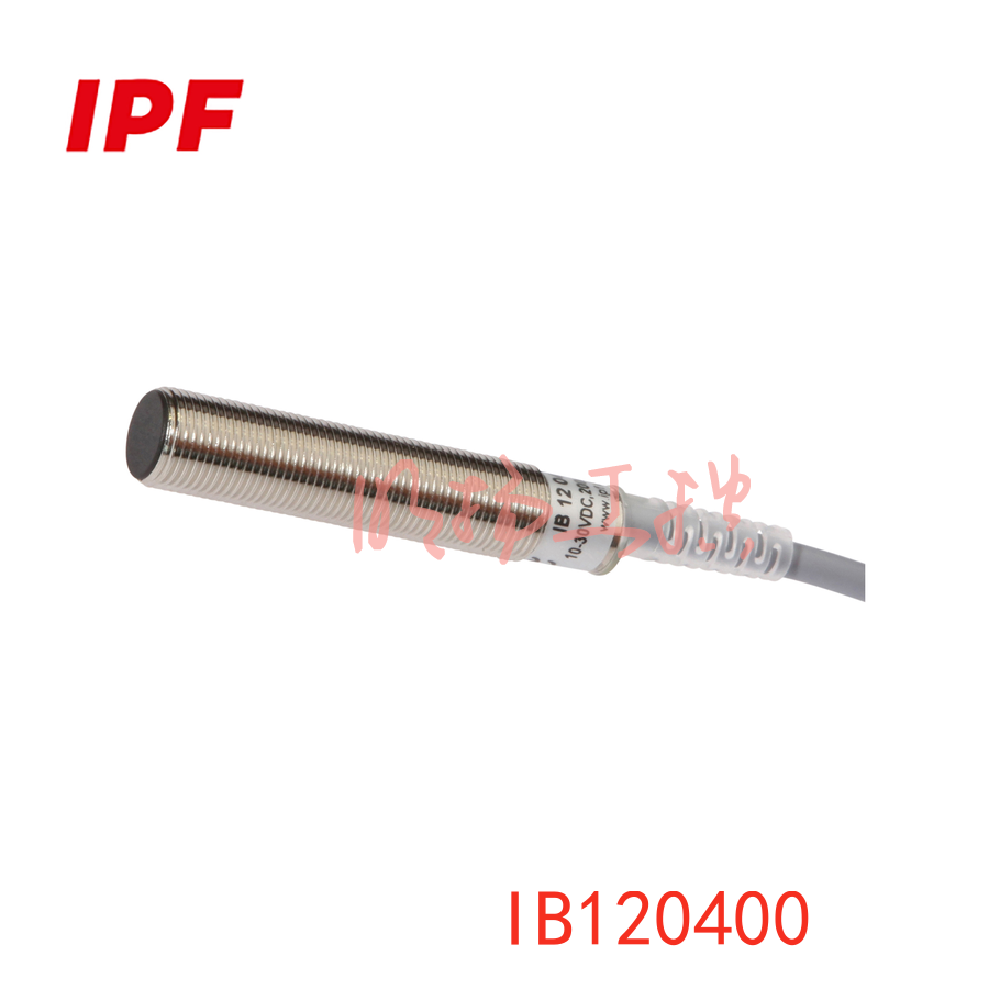 IPF IB120400感应式传感器 | M12嵌入式 | 抗干扰PVC