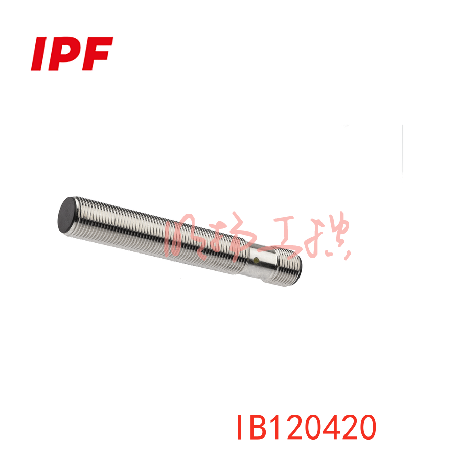 IPF IB120420 感应式传感器 M12x1嵌入式 2mm检测 PNP抗干扰
