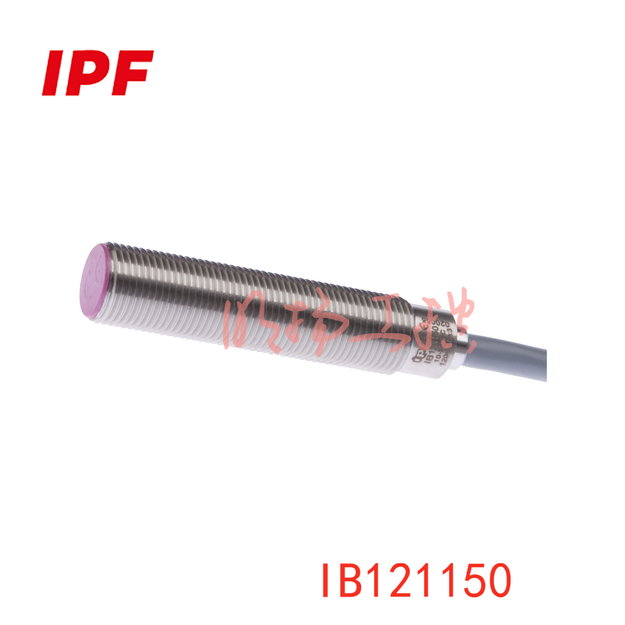 IPF IB121150感应式传感器 | M12嵌入式 | NPN硅胶线