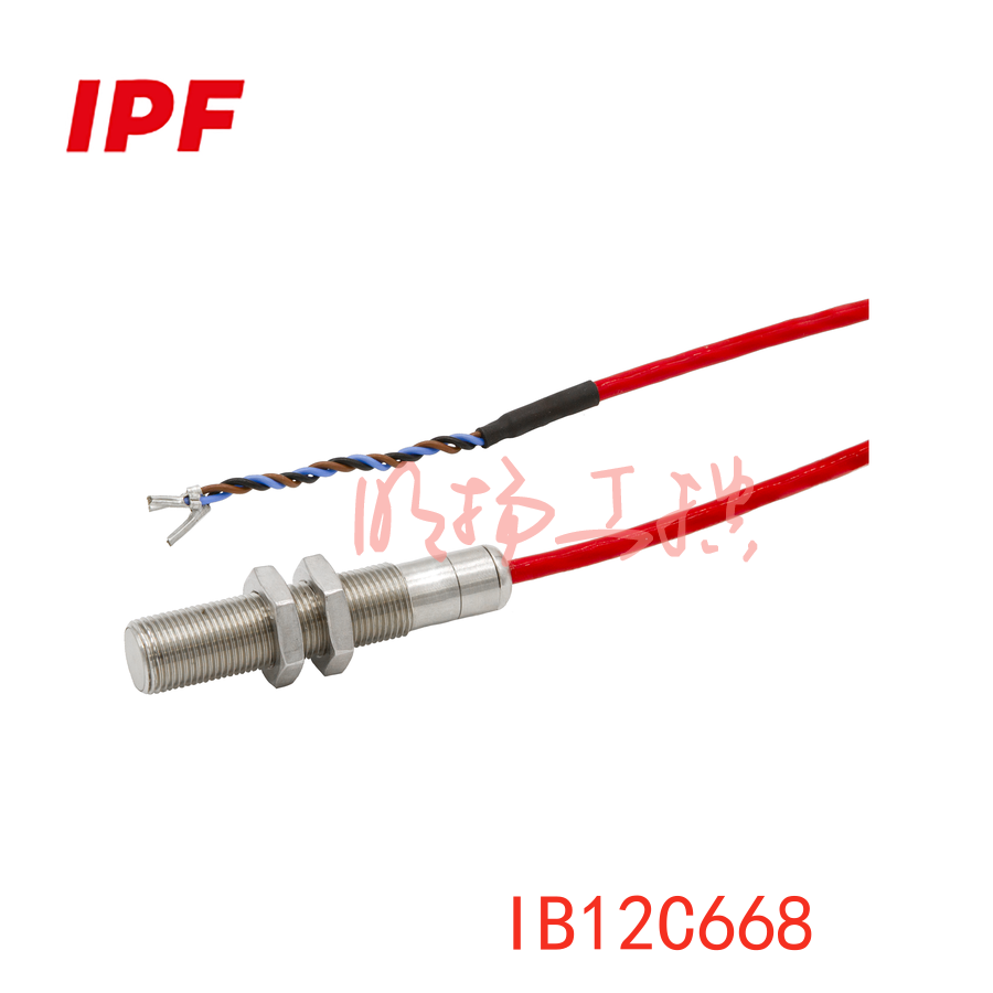 IPF IB12C668 感应式传感器 M12x1嵌入式 2mm检测