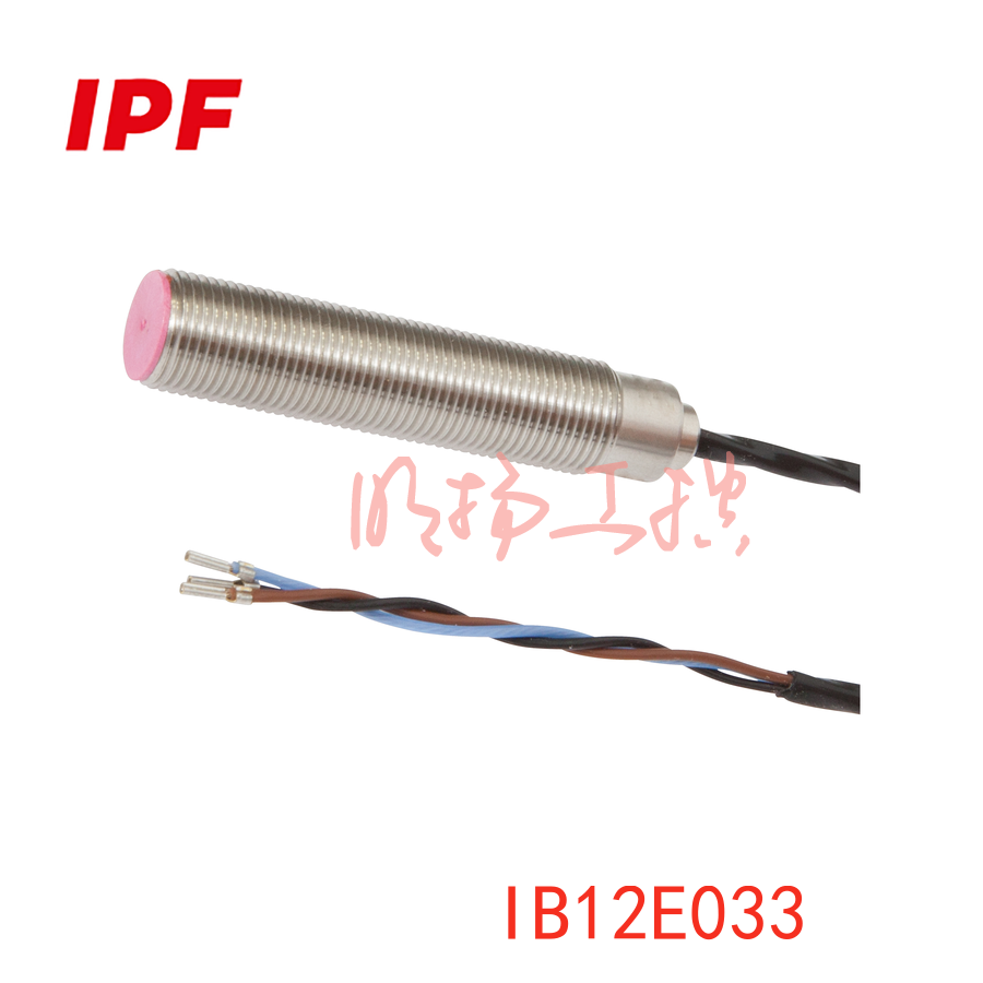 IPF IB12E033感应式传感器 | M12平头 | ATEX耐150℃