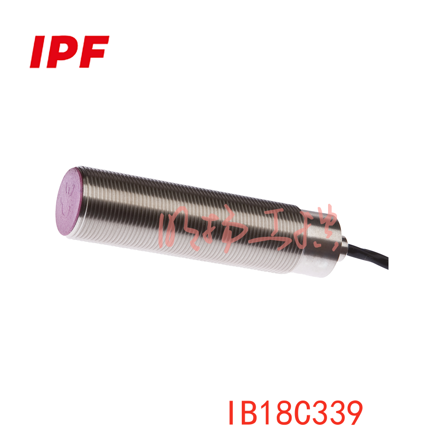 IPF IB18C339 感应式传感器 M18x1嵌入式 5mm检测 10-35V DC