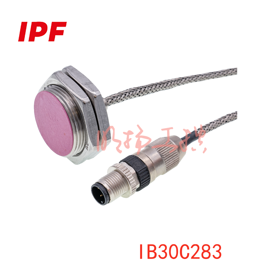 IPF IB30C283 感应式传感器 M30x1.5嵌入式 8mm检测