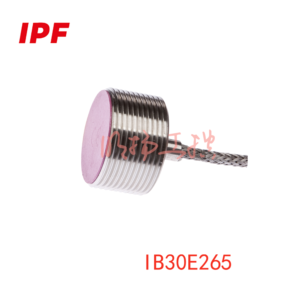 IPF IB30E265感应式传感器 | M30x1.5嵌入式 | IP65 PTFE钢网