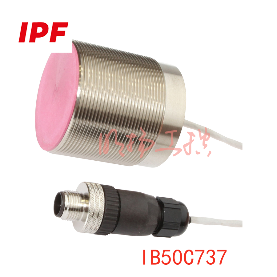 IPF IB50C737感应式传感器 | M50嵌入式 | 耐230℃ 放大器连接