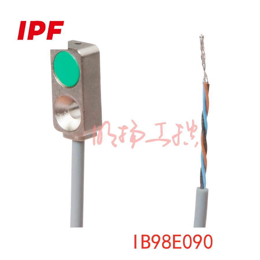 IPF IB98E090 感应式传感器 16x4.7x8mm嵌入式 2mm检测